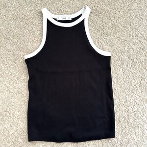 NWOT Mango Contrast Trim Tank